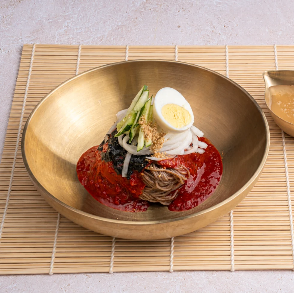 참기름 비빔막국수